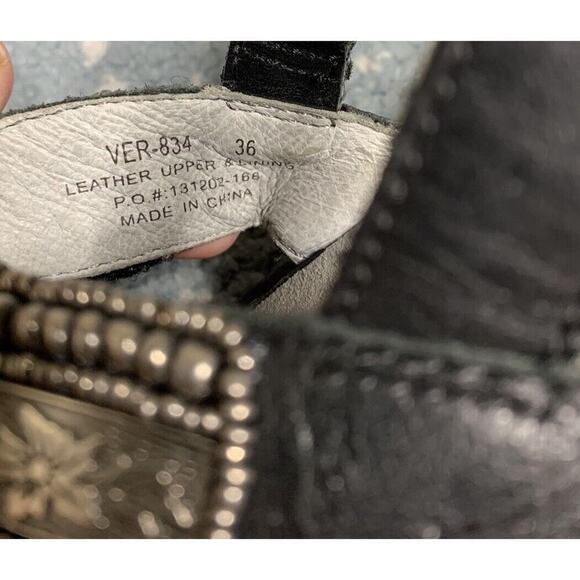 Alegria Size 36 US 6-6.5 VERONA 834 Antique Pewter Adjustable Sandal - Picture 5 of 5